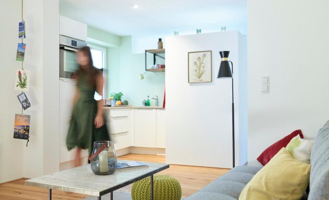 Rotes Haus Bregenz Garten Wohnung