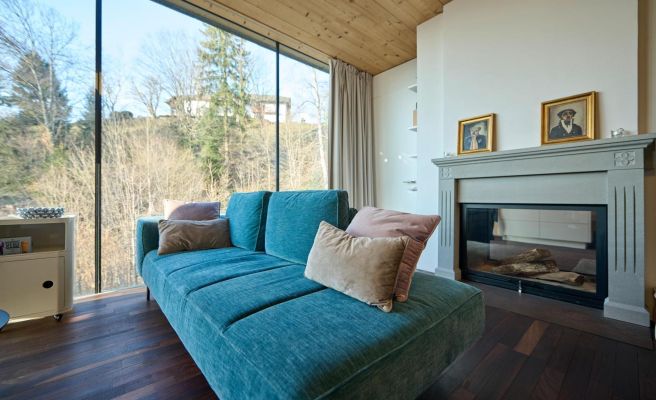 Design Apartment mit Panoramafenster & Naturblick - KLIMATISIERT