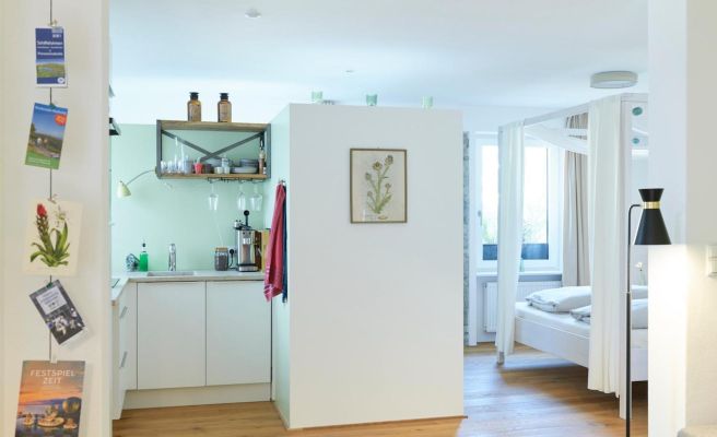 Rotes Haus Bregenz Garten Wohnung