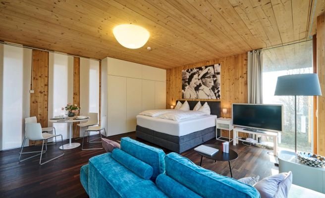 Design Apartment mit Panoramafenster & Naturblick - KLIMATISIERT