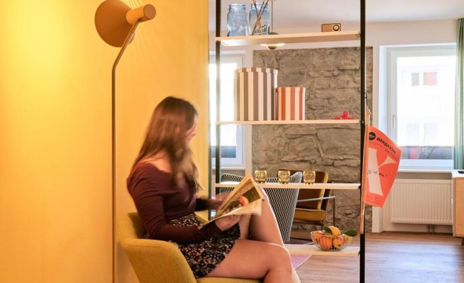 Rotes Haus Bregenz Pop-Up Wohnung