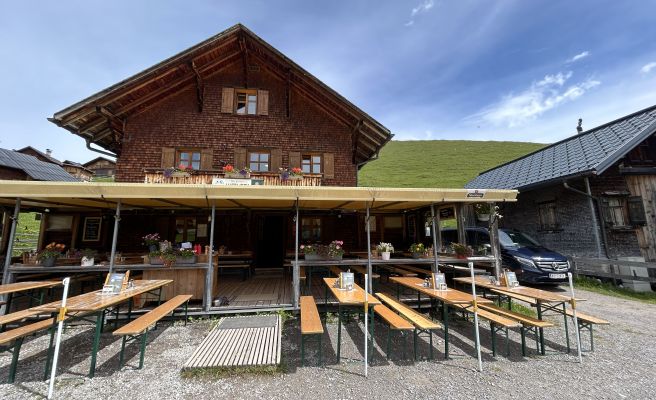 Berghaus Mattajoch, AuÃenansicht