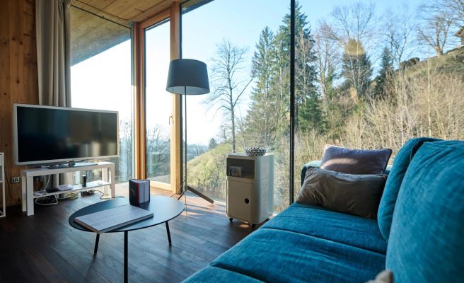 Design Apartment mit Panoramafenster & Naturblick - KLIMATISIERT