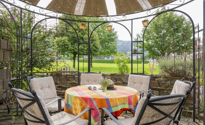 Ferienwohnung Helgis Heimat Lochau, Garten Â©-