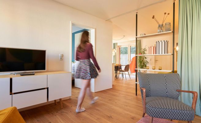 Rotes Haus Bregenz Pop-Up Wohnung