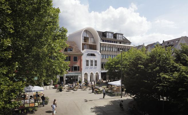 Kleiner LÃ¶we Bregenz, AuÃenansicht Â© Herzog & de Meuren