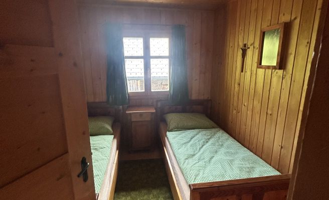 Berghaus Mattajoch, Zimmer