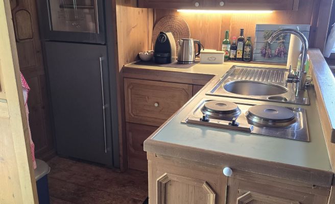 Ferienhaus Dampfbahn Bildstein, Küche Ferienhaus Dampfbahn Bildstein, Küche