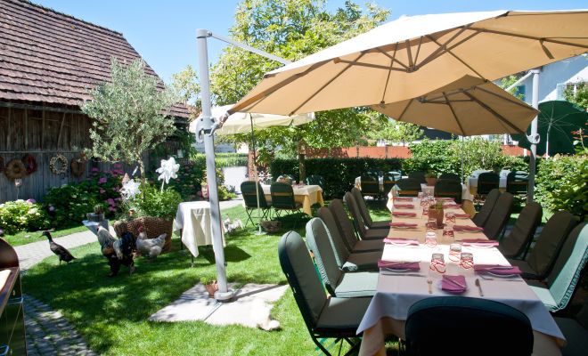 Gastgarten Gasthof Hotel Mohren 