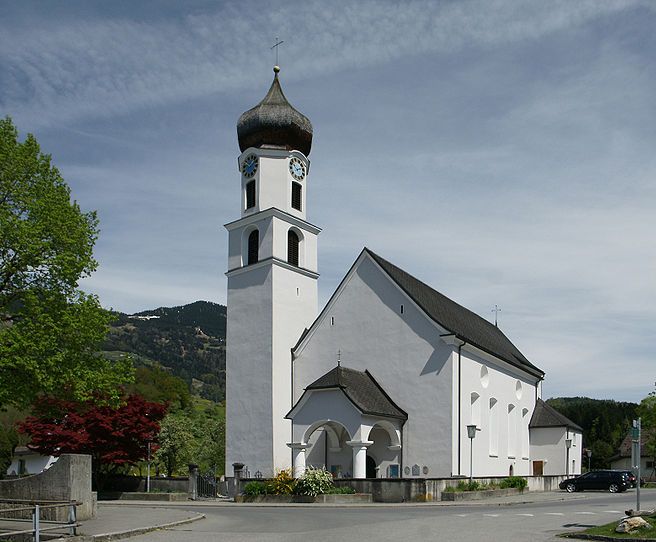 Schlins, Katholische Pfarrkirche Unsere Liebe Frau Unbefleckte EmpfÃ¤ngnis