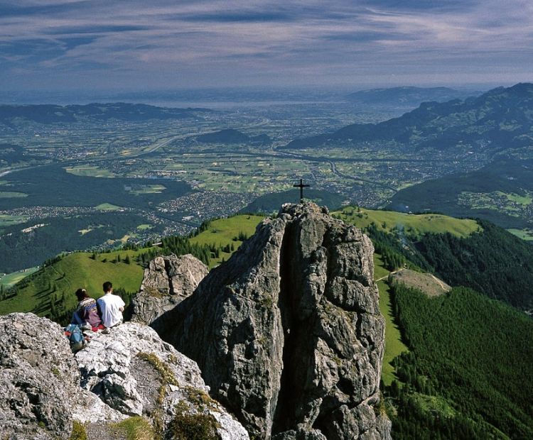 Kevin Artho Blick von den Drei Schwestern zum Bodensee