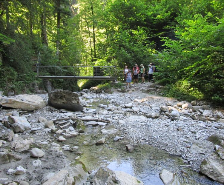 Erich Zucchali / www.guideservice.at Rundwanderung Götzis in die Schluchten der Eiszeit