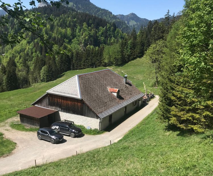 Radtour Dornbirn GÃ¼tle Kobelalpe kobelalpe