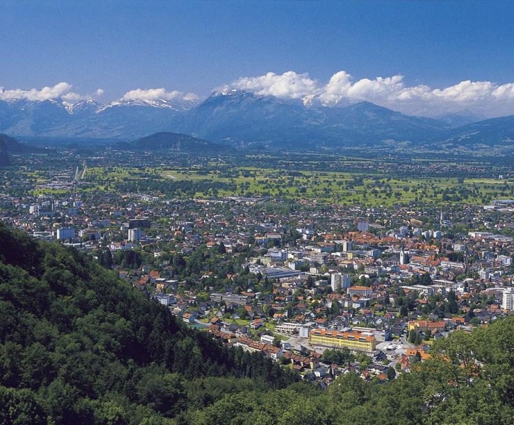 Blick auf Dornbirn Blick auf Dornbirn