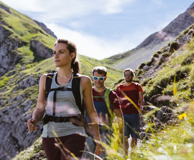 Warth-Schröcken Tourismus Wanderung zum Karhorn