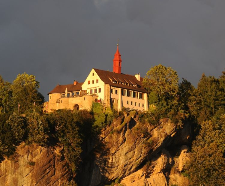 Friedrich Böhringer - commons.wikimedia.org Burg Hohenbregenz, Gebhardsberg Bregenz