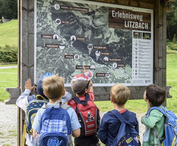 Patrick Säly - Gemeinde Silbertal Infotafel