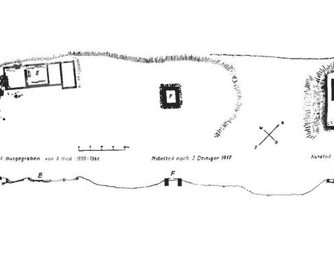 Barbara Neyer - www.goefis.at Göfis, Plan Ruine Heidenburg