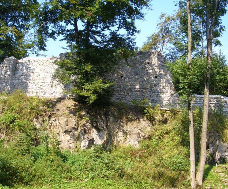 Barbara Neyer - www.goefis.at Göfis, Burgruine Sigberg