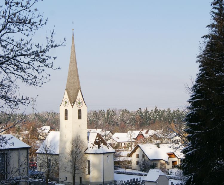 Barbara Neyer Pfarrkirche Unsere Liebe Frau Mariä Heimsuchung mit Friedhof