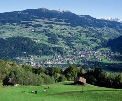 Blick Tschagguns Schruns