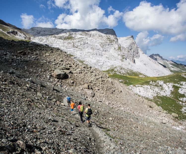 Auf dem Weg zur Rätschenfluh Auf dem Weg zur Rätschenfluh
