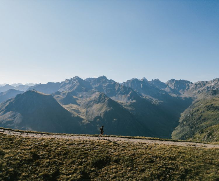 Flowtrail Richung Matschuner Joch