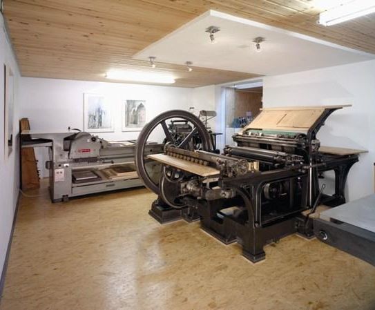 Günter König Druckmaschine