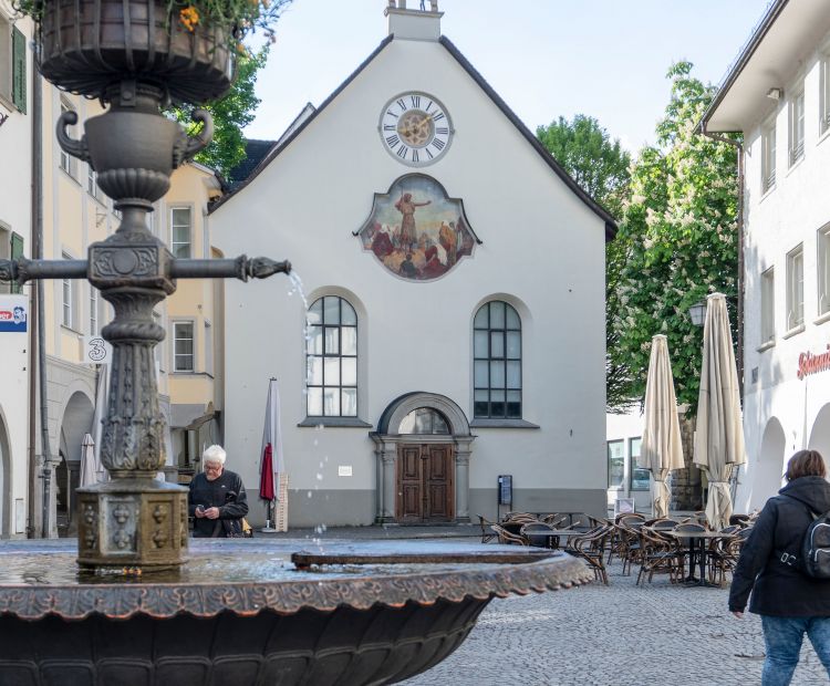 Feldkirch Innenstadt Johanniterkirche Feldkirch Innenstadt Johanniterkirche