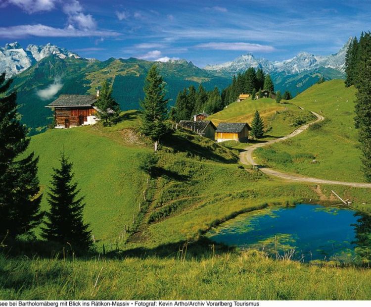 Beim "Fulasee" in Bartholomäberg Beim "Fulasee" in Bartholomäberg