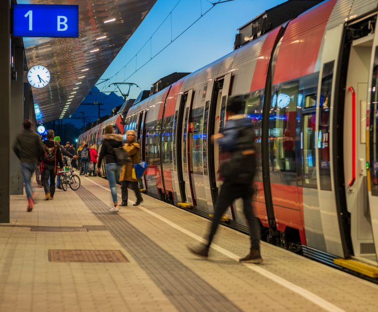 Bahnhof Hohenems Zug Bahnhof Hohenems Zug