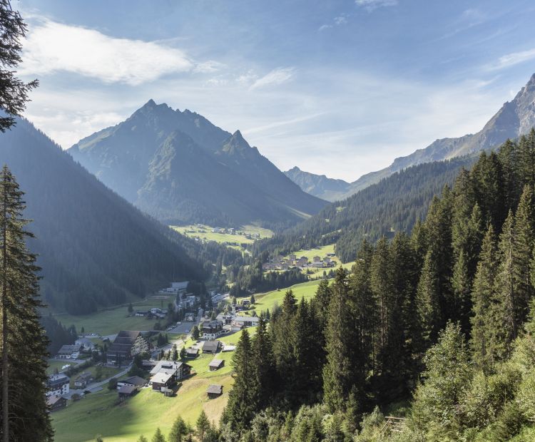Blick nach Gargellen Blick nach Gargellen