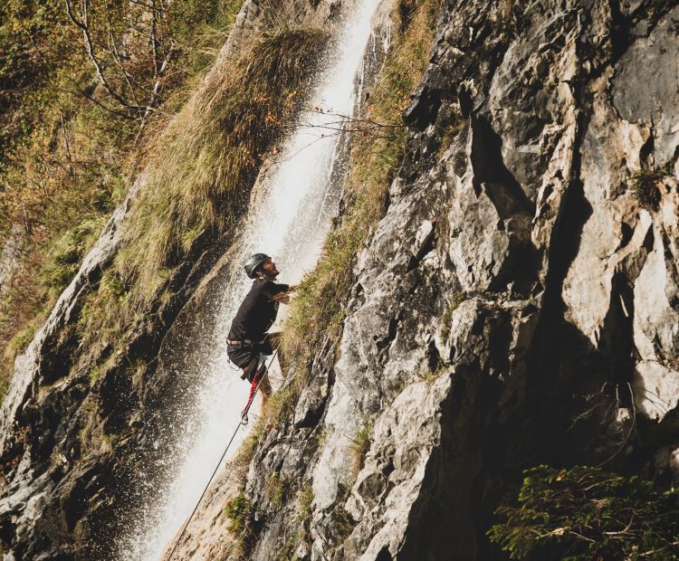 Klettersteig Wasserfall St. Anton im Montafon