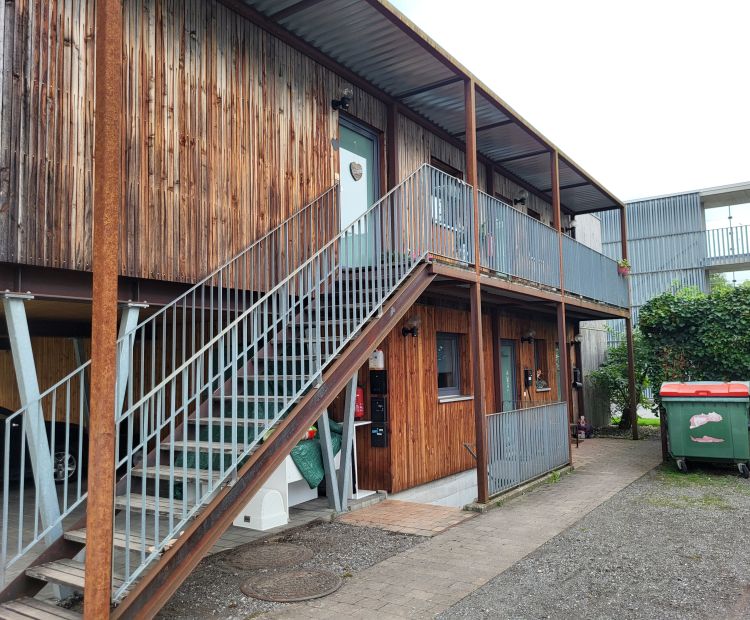 Apartment Sonnengarten HÃ¶chst, Aussenansicht