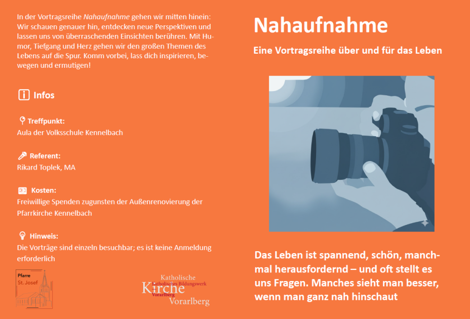 Vortragsreihe Nahaufnahme Vortragsreihe Nahaufnahme