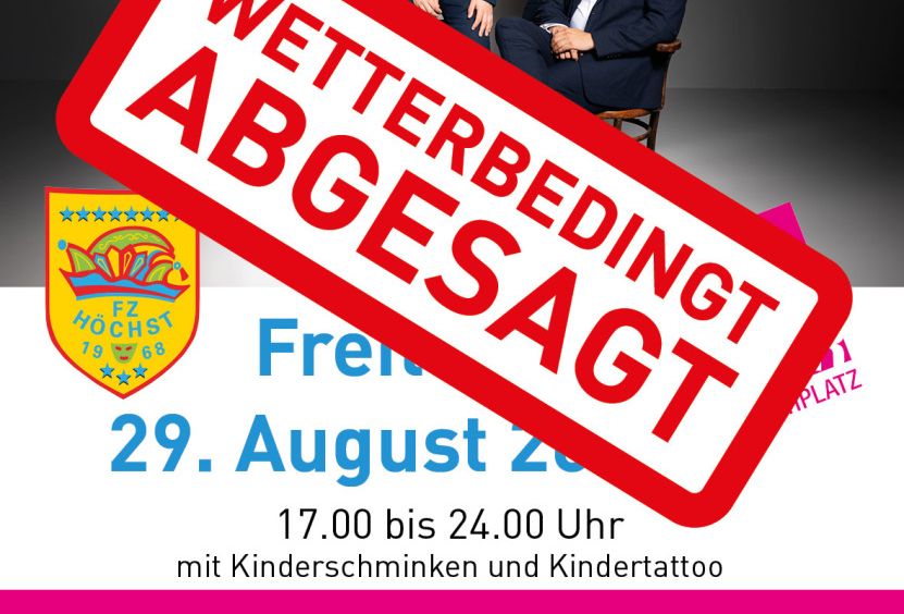 Abgesagt Abgesagt