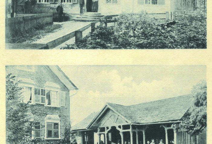 alte Ansichten von Nenzinger GebÃ¤uden