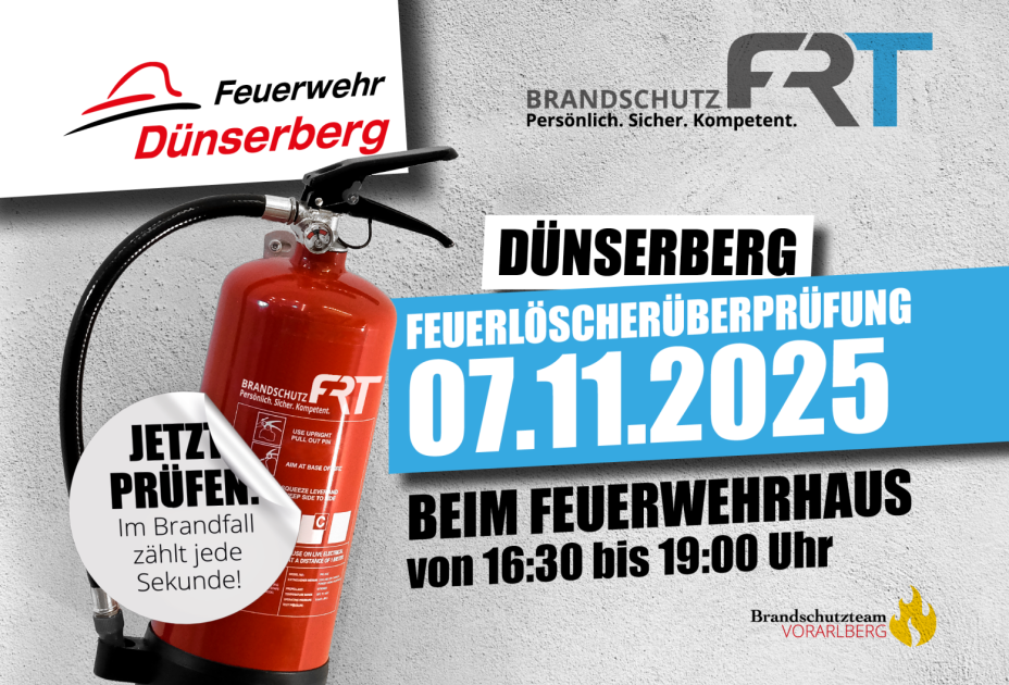FeuerlÃ¶scherÃ¼berprÃ¼fung