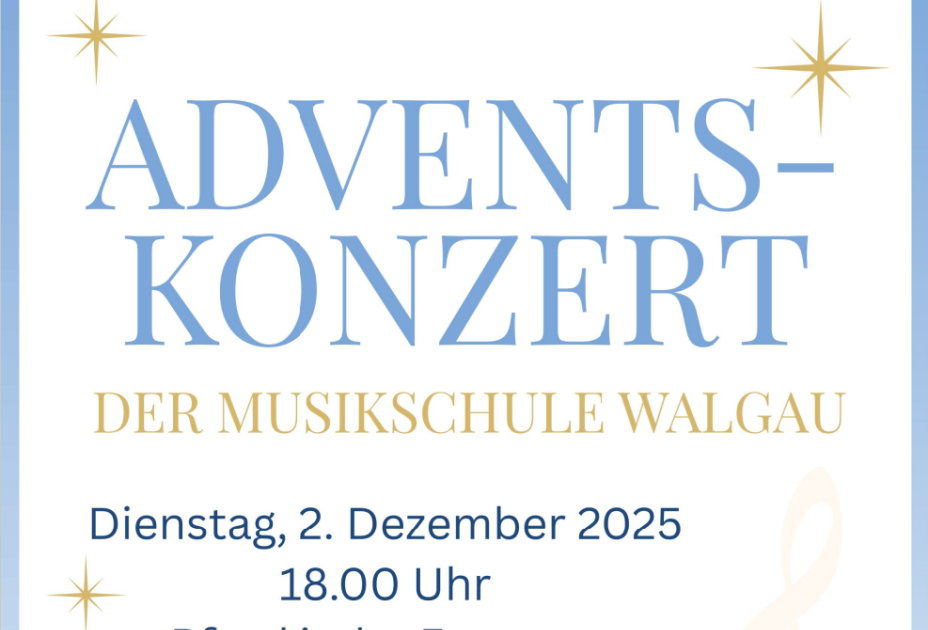 Adventskonzert Musikschule Walgau