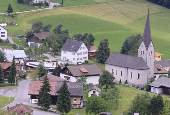 Ortszentrum von Gurtis Ortszentrum von Gurtis