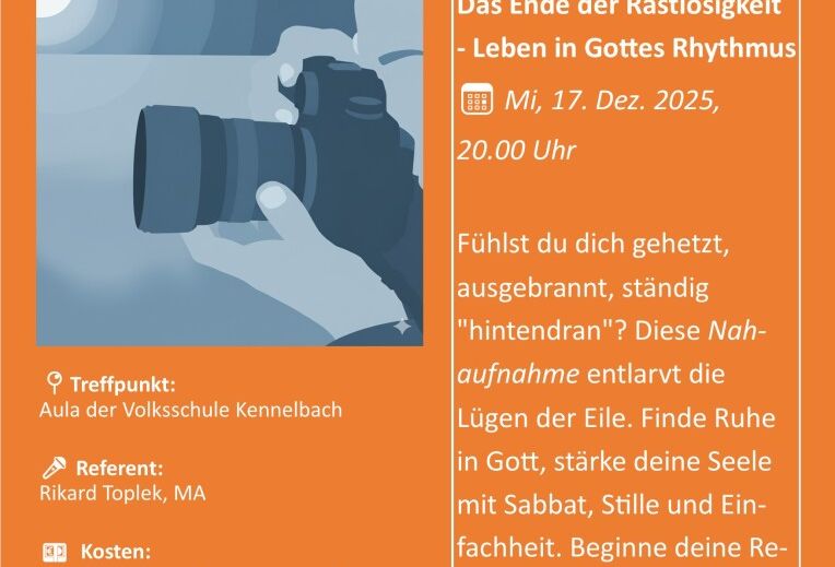 Das Ende der Rastlosigkeit - Leben in Gottes Rhythmus