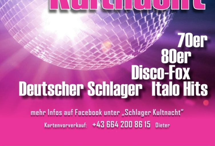 Flyer: Schlagerkultnacht in Hörbranz (18.10.2025) Flyer: Schlagerkultnacht in Hörbranz (18.10.2025)