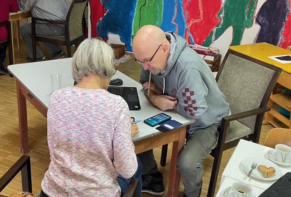 Computersprechstunde in der Alten Stuhlfabrik