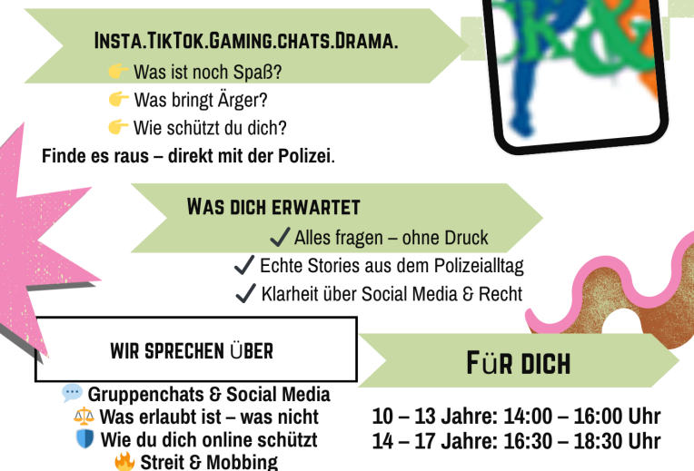 Einladung Meet the police