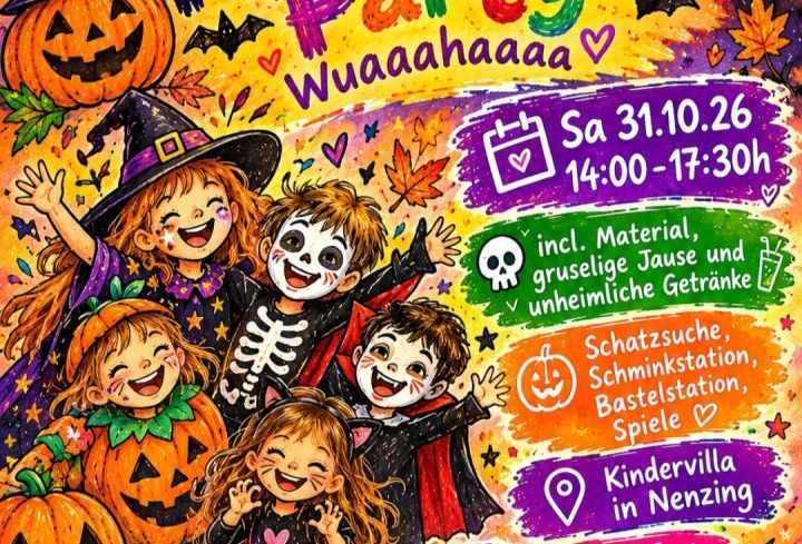 Ein Plakat mit Cartoonfiguren und Text Ein Plakat mit Cartoonfiguren und Text