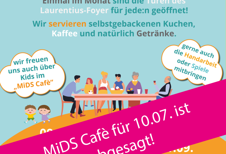 MIDS Cafe abgesagt MIDS Cafe abgesagt