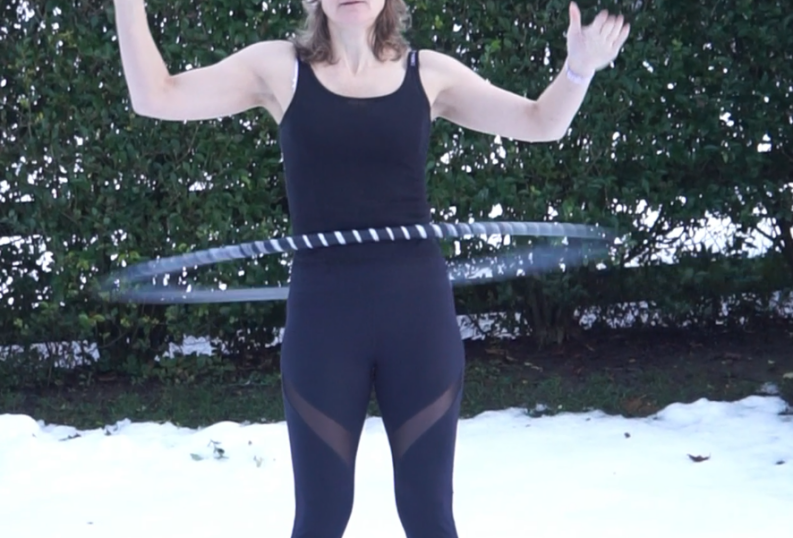 Adventkurs Hula Hoop und Faszientraining