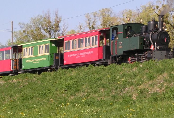 Schleienlochfahrt mit der Dampflokomotive@