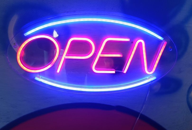 open Schild open Schild