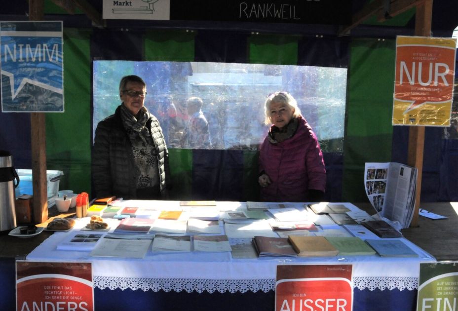 Demenz-Infostand am Wochenmarkt